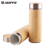 320ml Creative Bamboo Ceramic Vacuum Thermos