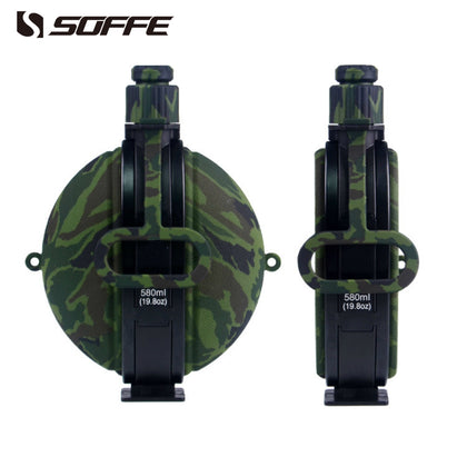 Camouflage Portable Silicone Foldable Collapsible
