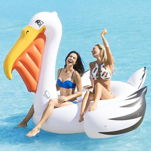 220cm Giant Pelican Pool Float Toucan Ride-On