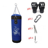 60/80/100/120cm Blue Giant Sandbag Thickened Canvas Punching Bag